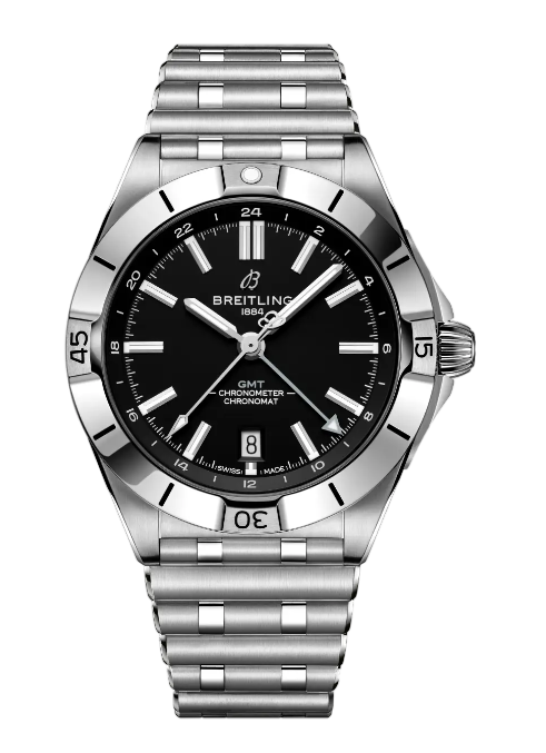 Review Breitling Chronomat Automatic GMT 40 NFL Las Vegas Raiders Edition Replica watch A32398B91B1A1